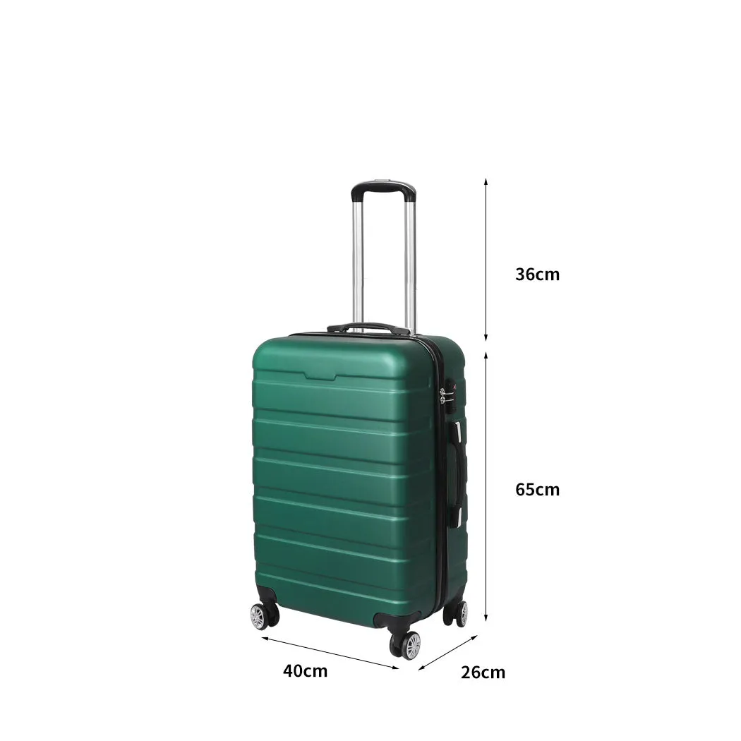 24" Luggage Case Suitcase - Green