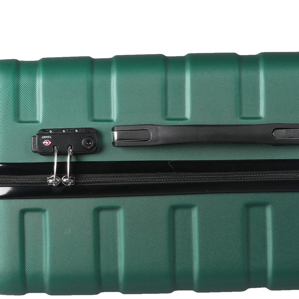 24" Luggage Case Suitcase - Green