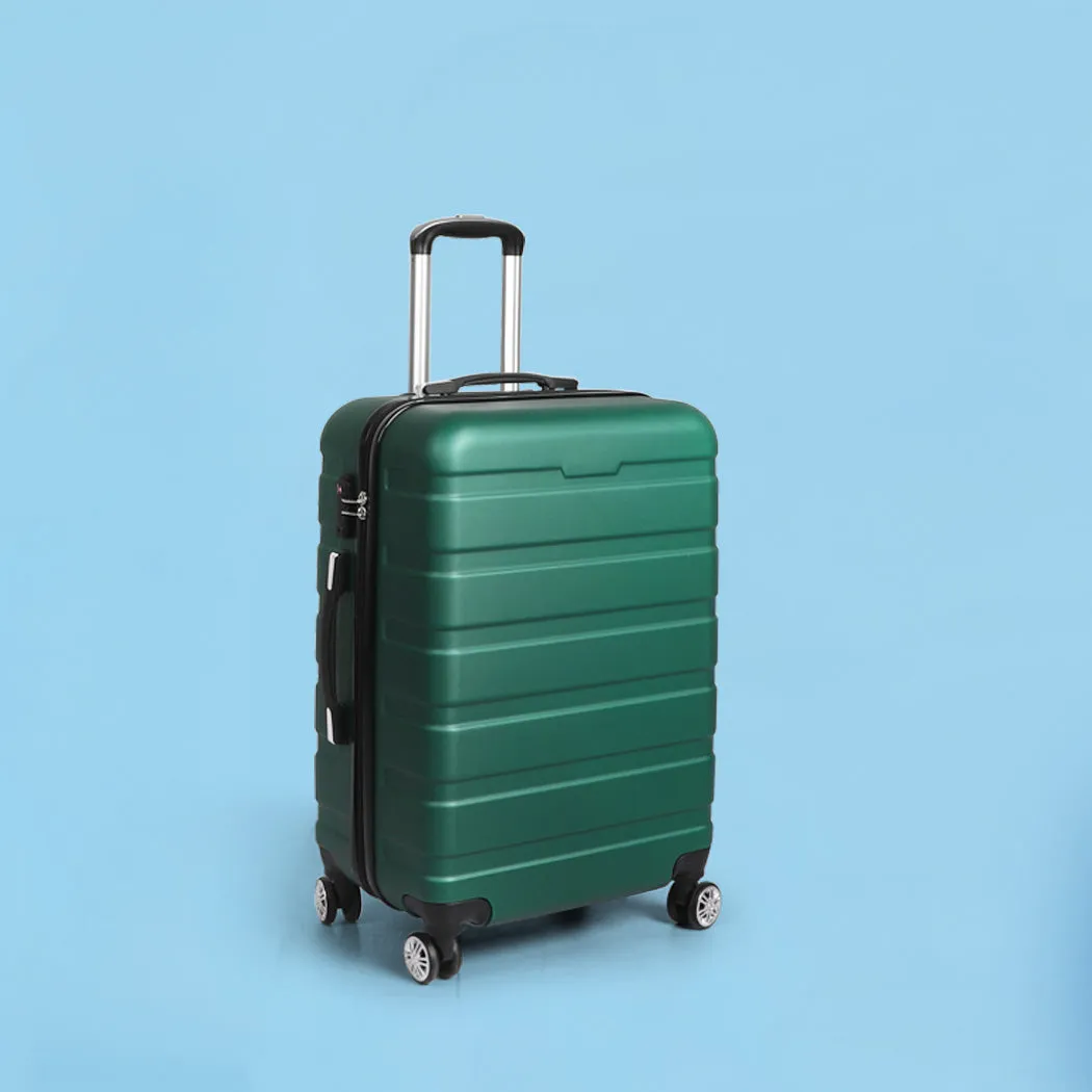 24" Luggage Case Suitcase - Green