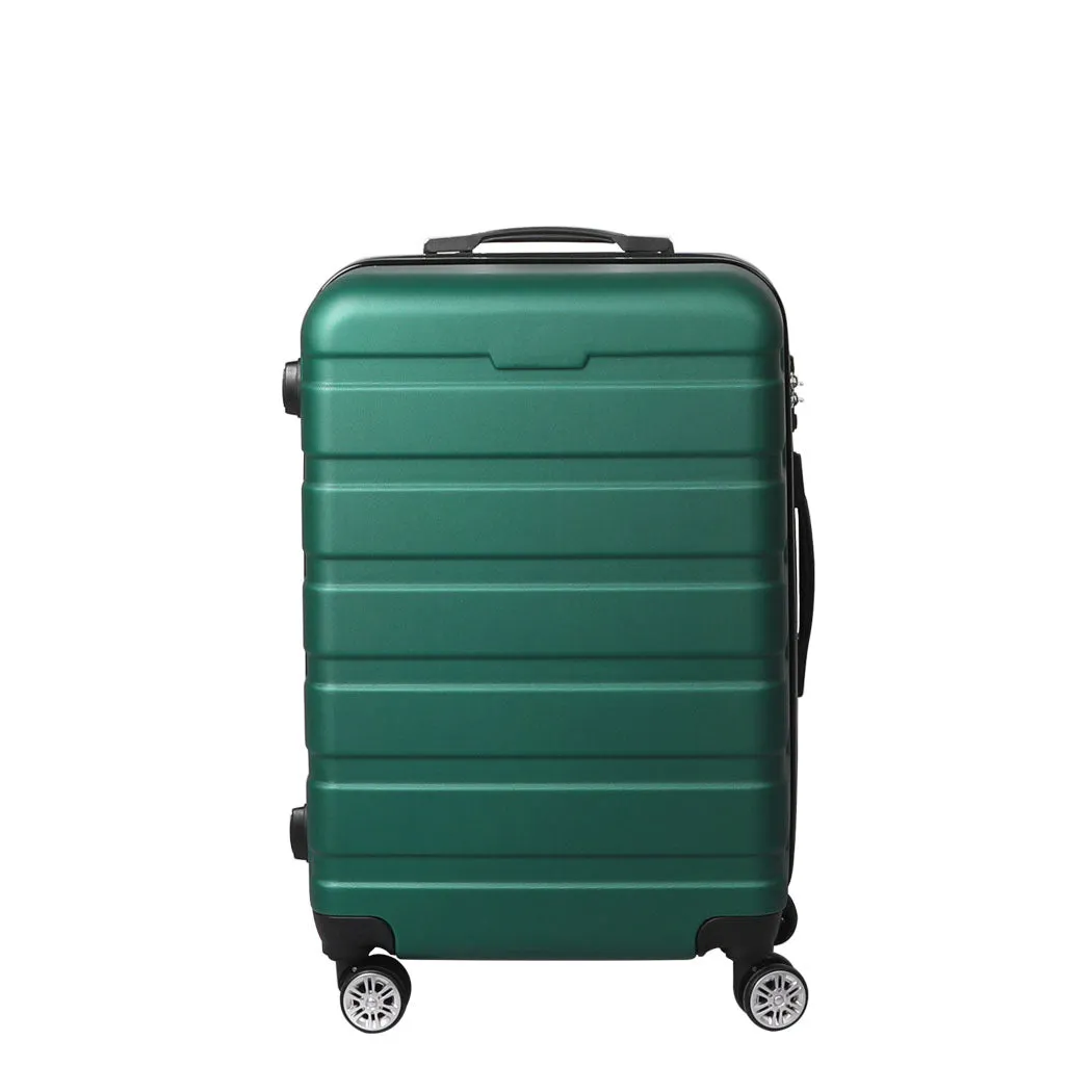 24" Luggage Case Suitcase - Green