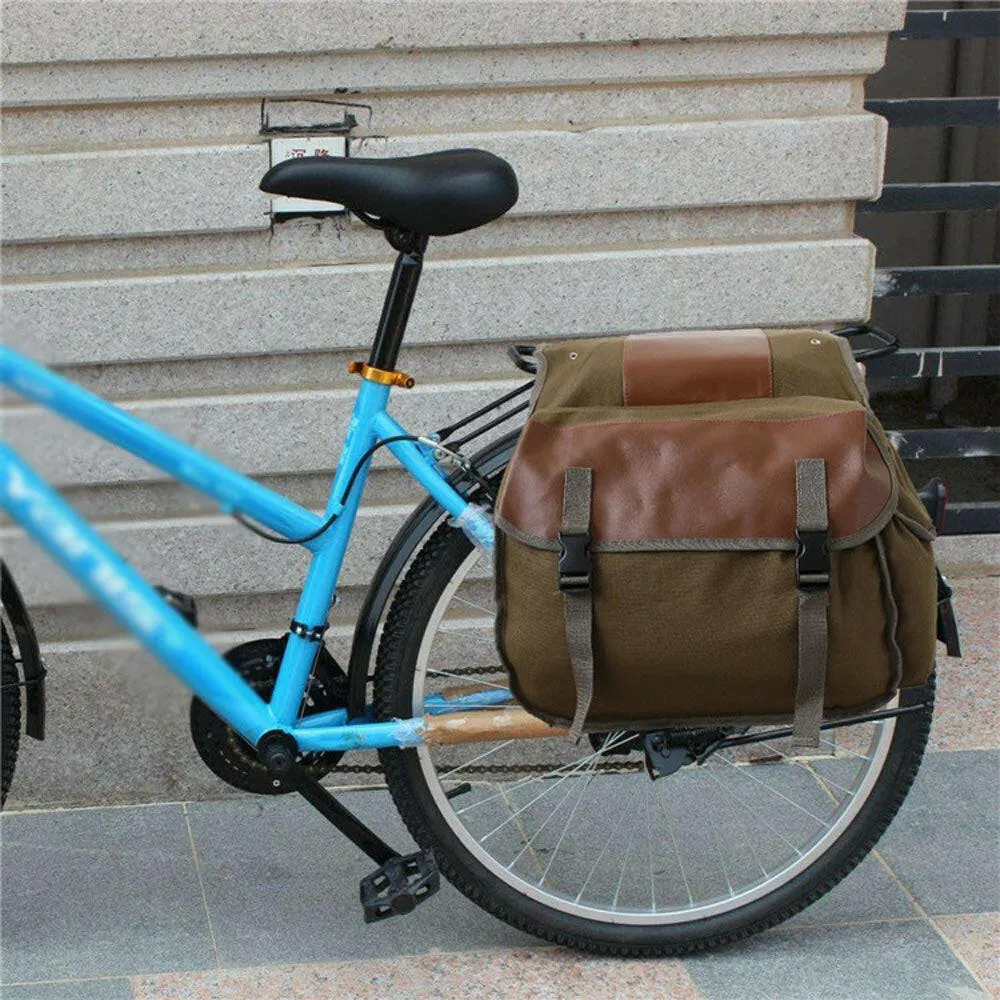 30L Bicycle Back Packs Mountain Bike Rear Seats Shelf Bag Bicycle Saddle Bag Riding Back Bag Large Capacity Bag Storage Bag