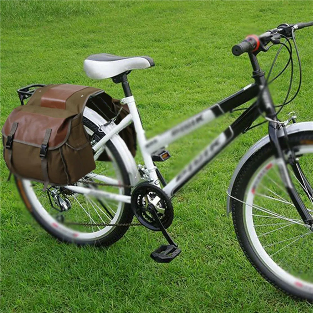 30L Bicycle Back Packs Mountain Bike Rear Seats Shelf Bag Bicycle Saddle Bag Riding Back Bag Large Capacity Bag Storage Bag