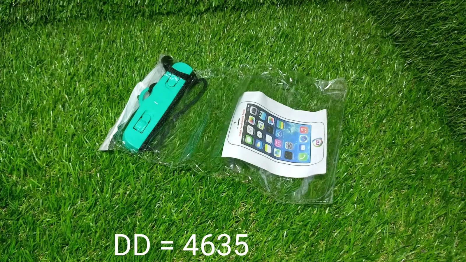 4635 Mobile Waterproof Sealed Transparent Plastic Bag / Pouch Cover for All Mobile Phones