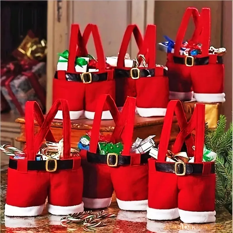 5-Pieces: Christmas Candy Gift Bag