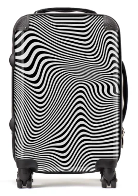 Abstract Swirl Suitcase / Luggage