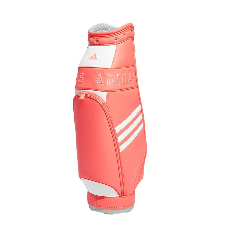 ADIDAS 8.5" 3-Stripes Women's Cart Bag (Coral/White)