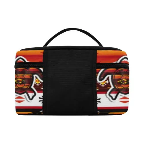 Adobe Fire Turtle Cosmetic Bag/Large