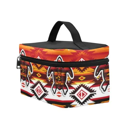 Adobe Fire Turtle Cosmetic Bag/Large