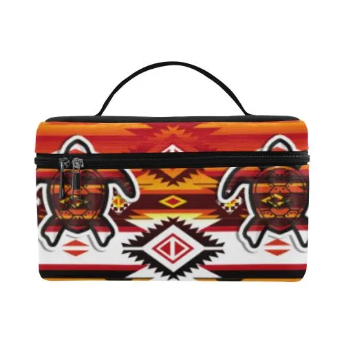 Adobe Fire Turtle Cosmetic Bag/Large