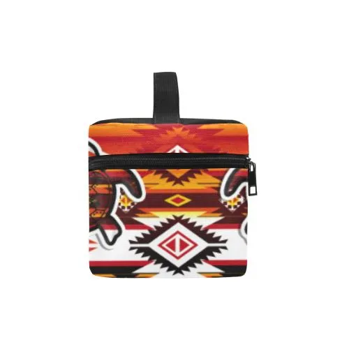 Adobe Fire Turtle Cosmetic Bag/Large