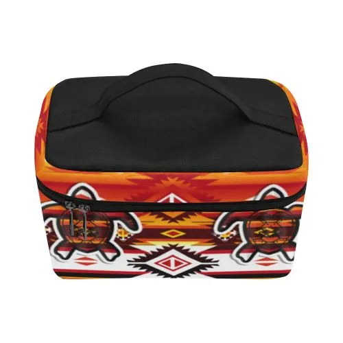 Adobe Fire Turtle Cosmetic Bag/Large