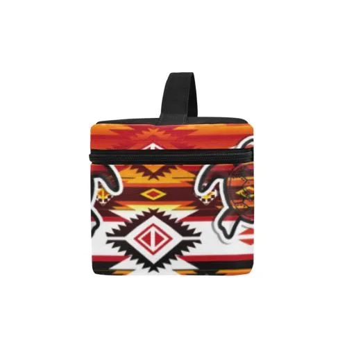 Adobe Fire Turtle Cosmetic Bag/Large