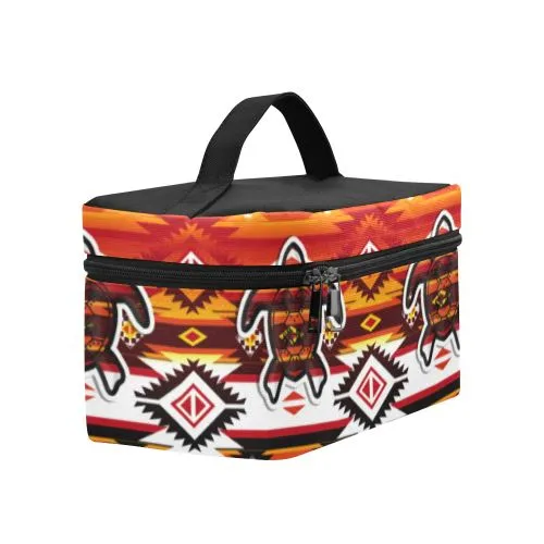 Adobe Fire Turtle Cosmetic Bag/Large