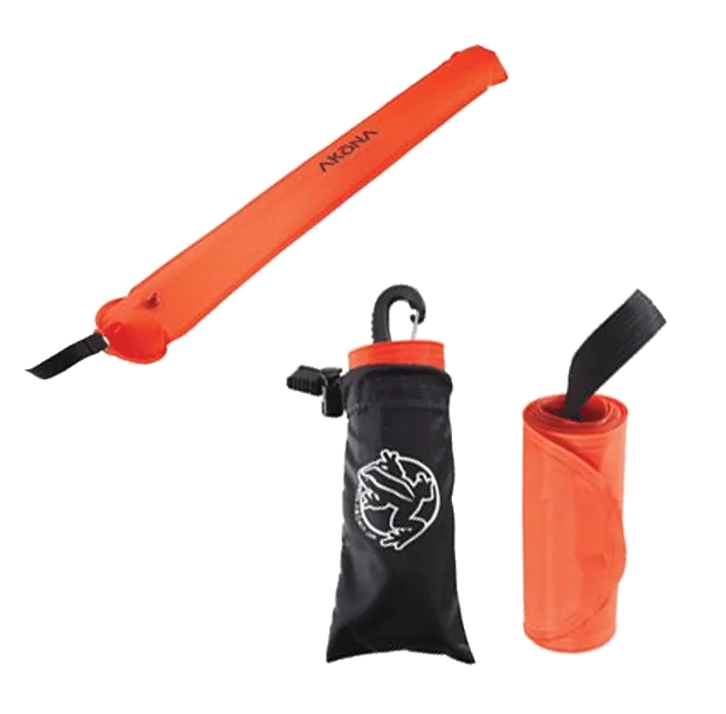 Akona Safety Tube Sausage Float Dive Signal Marker buoy SMB for Scuba Diving