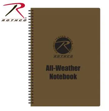 All-Weather Waterproof Notebook