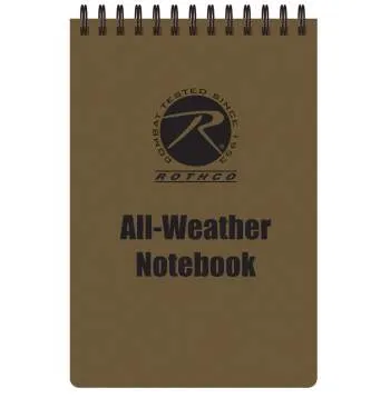 All-Weather Waterproof Notebook