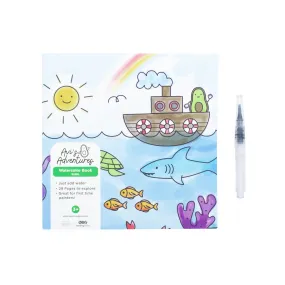 Avi's Adventures Watercolor Paint Book   Water Pen (ages 3 )