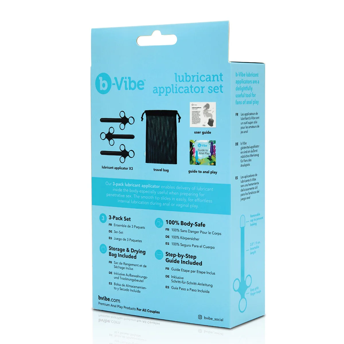 b-Vibe Lubricant Applicator 3-Pack