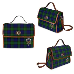 Bannatyne Tartan Waterproof Canvas Bag with Family Crest