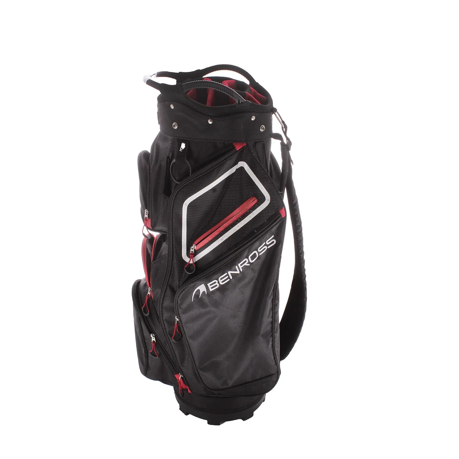 Benross Second Hand Cart Bag - Black/White/Red