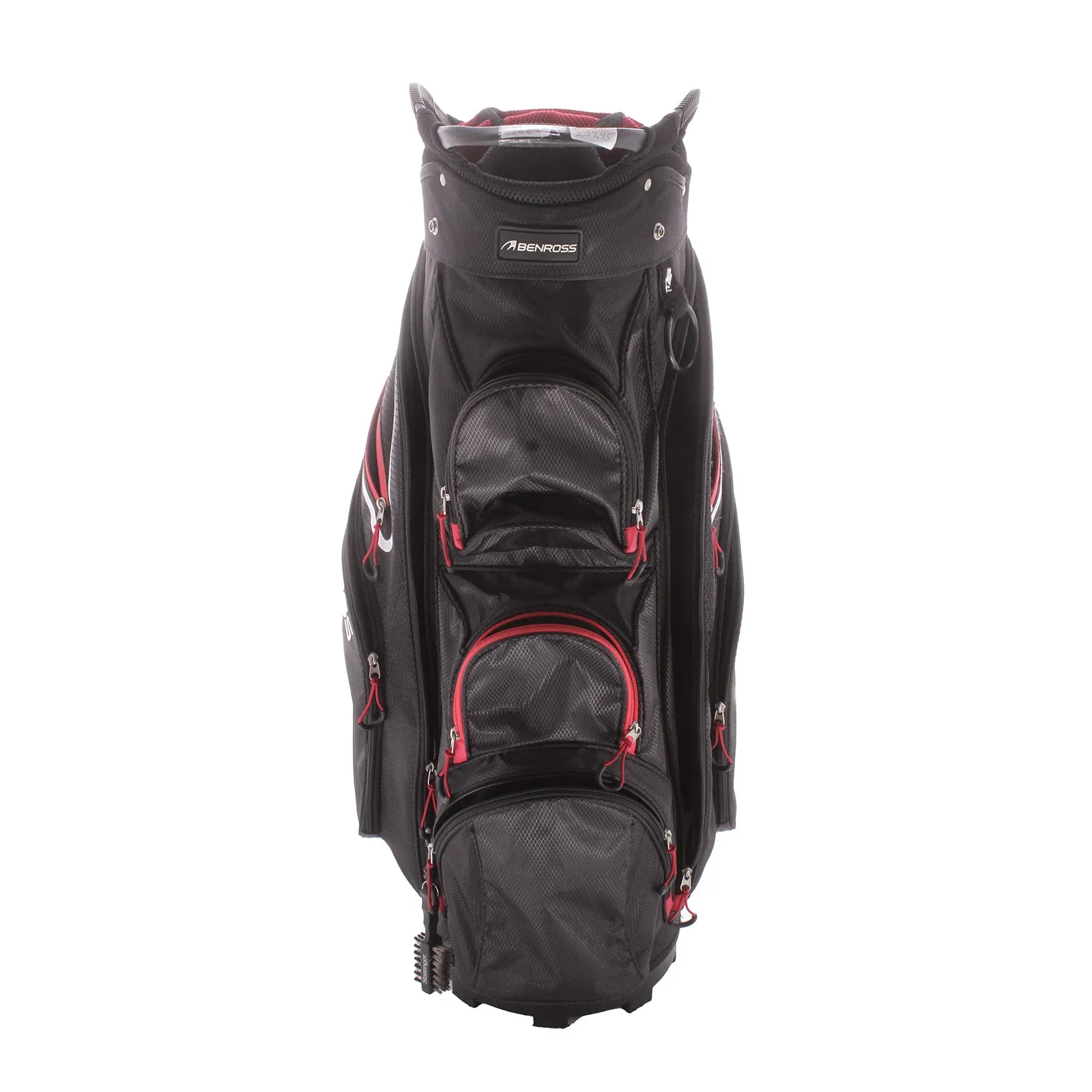 Benross Second Hand Cart Bag - Black/White/Red