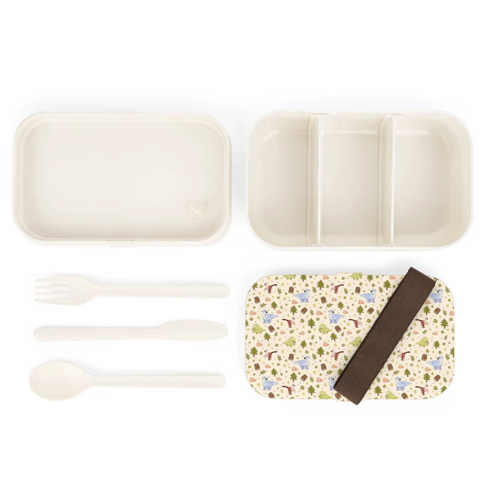 Bento Lunch Box - Roaming Rancher in Tamablume Cream