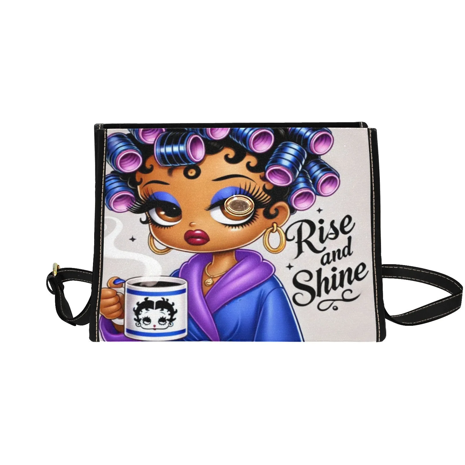 Betty Boop Rise and Shine Canvas Handbag