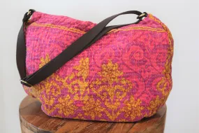 Bharati Boho Bag - Pink & Yellow