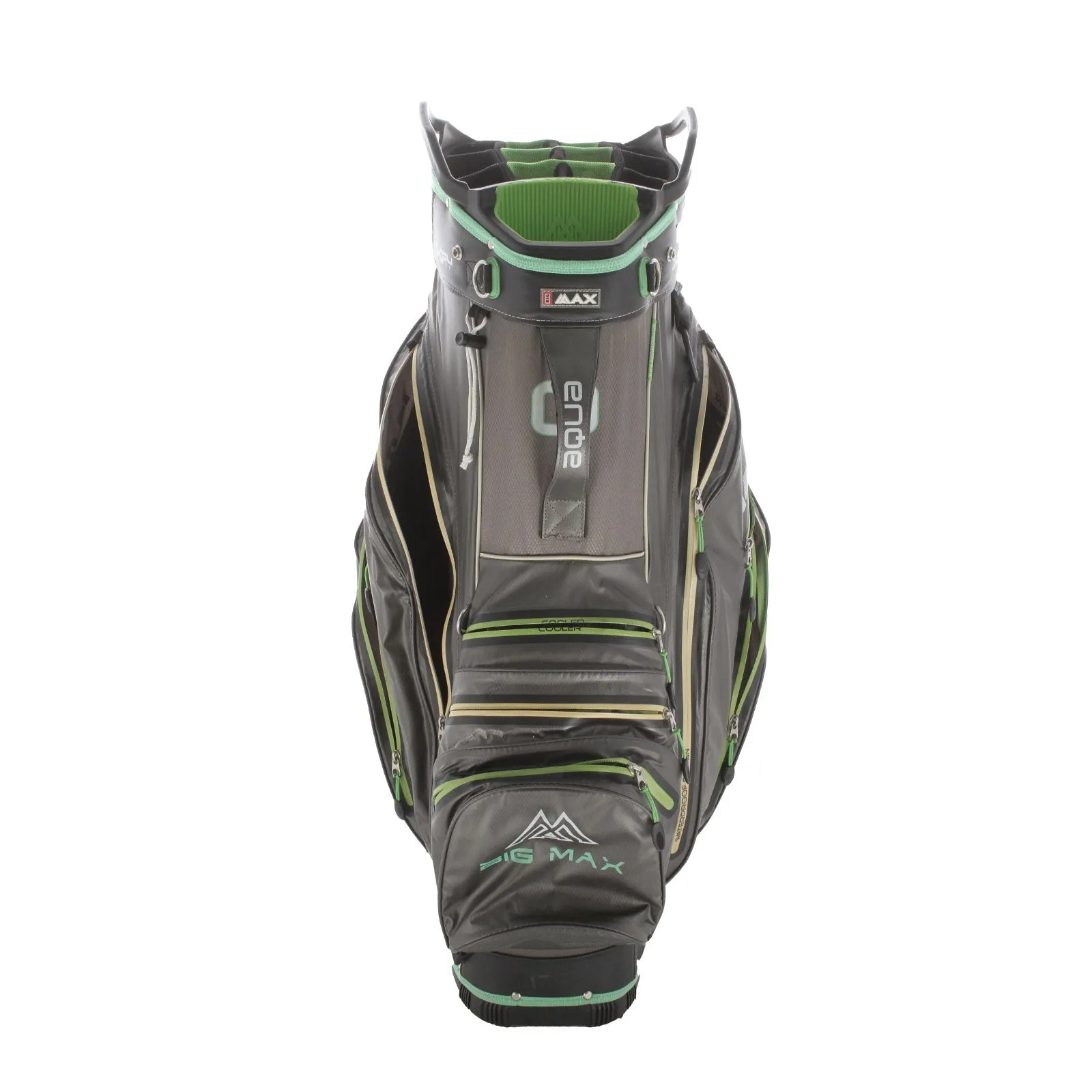 Big Max 14.0 Tour Aqua Tour Cart Bag - Black/Green