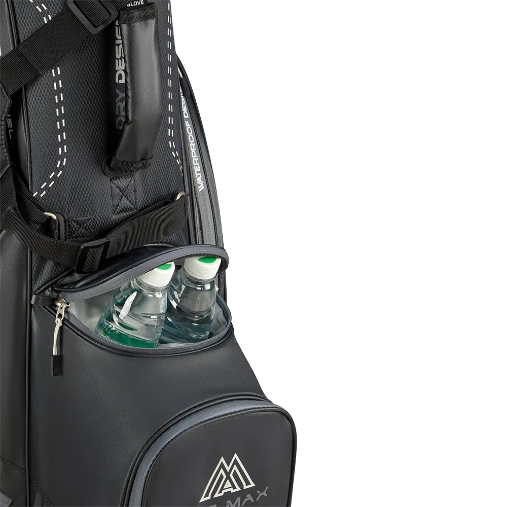 Big Max Dri Lite Hybrid Plus Stand Bag - Black