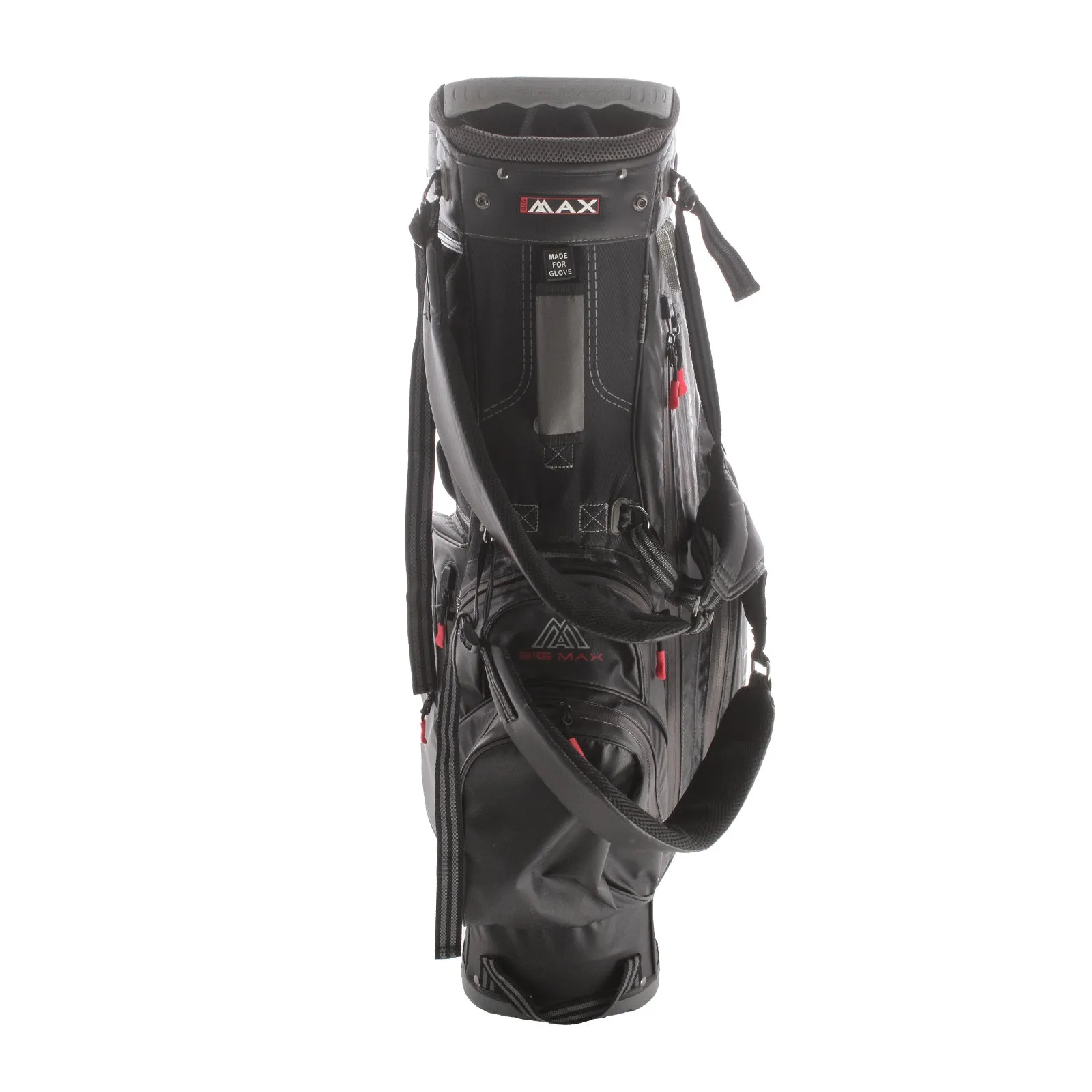 Big Max Dri Lite Hybrid Stand Bag - Black/Red