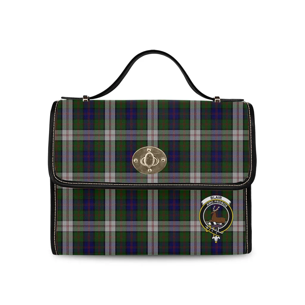 Blair Dress Tartan Waterproof Canvas Bag with Family Crest