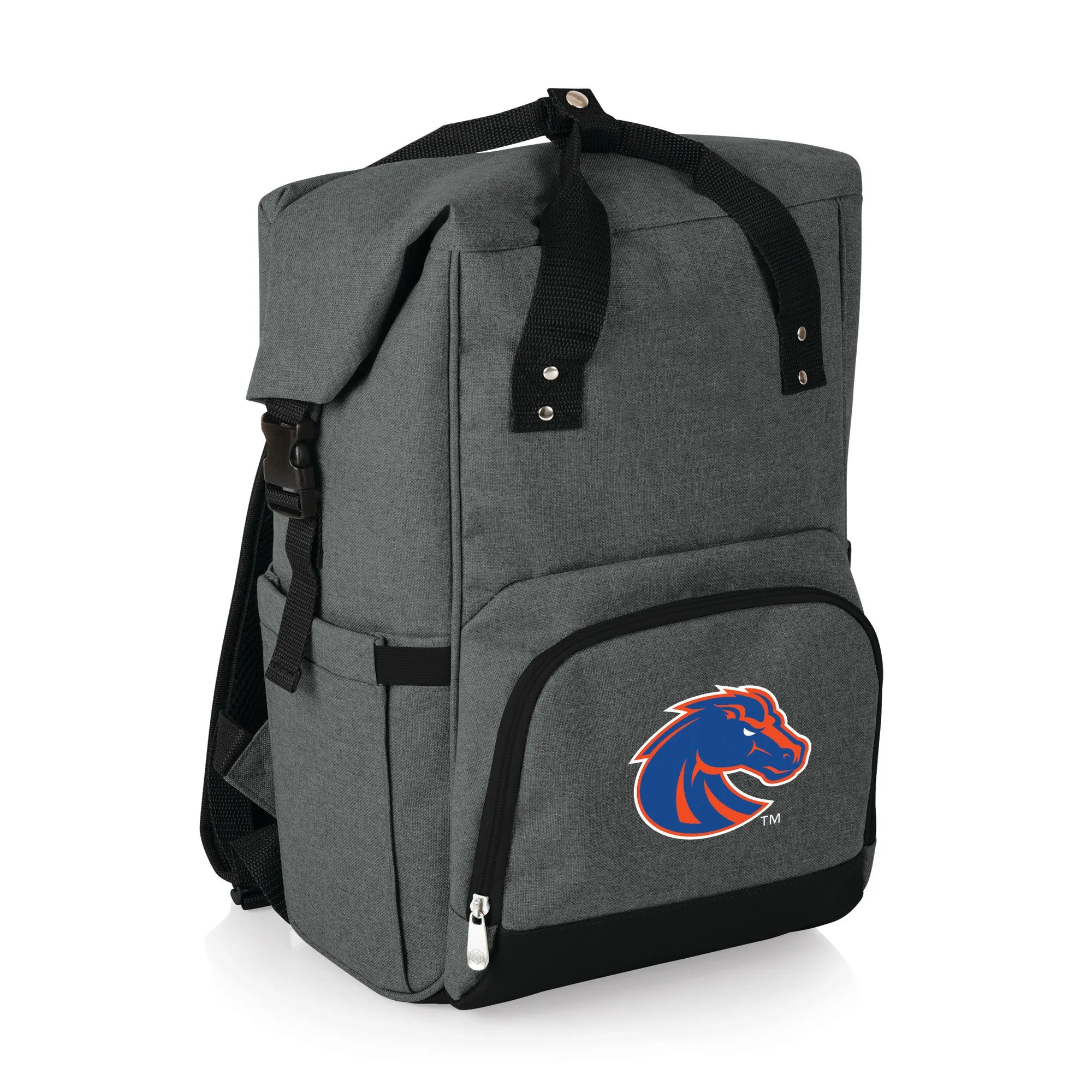 Boise State Broncos - On The Go Roll-Top Backpack Cooler