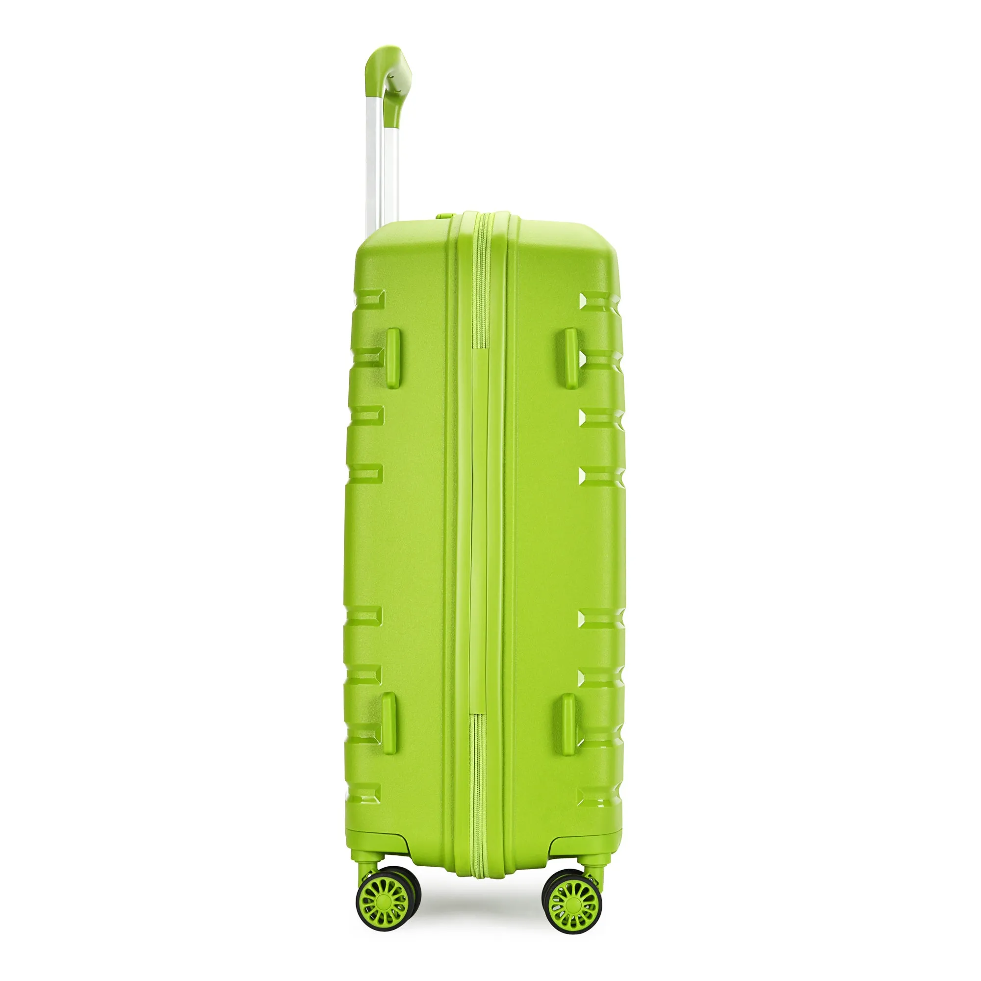 Bontour 'Charm' 4-wheeled cabin suitcase with TSA lock, 55x40x20cm, Green