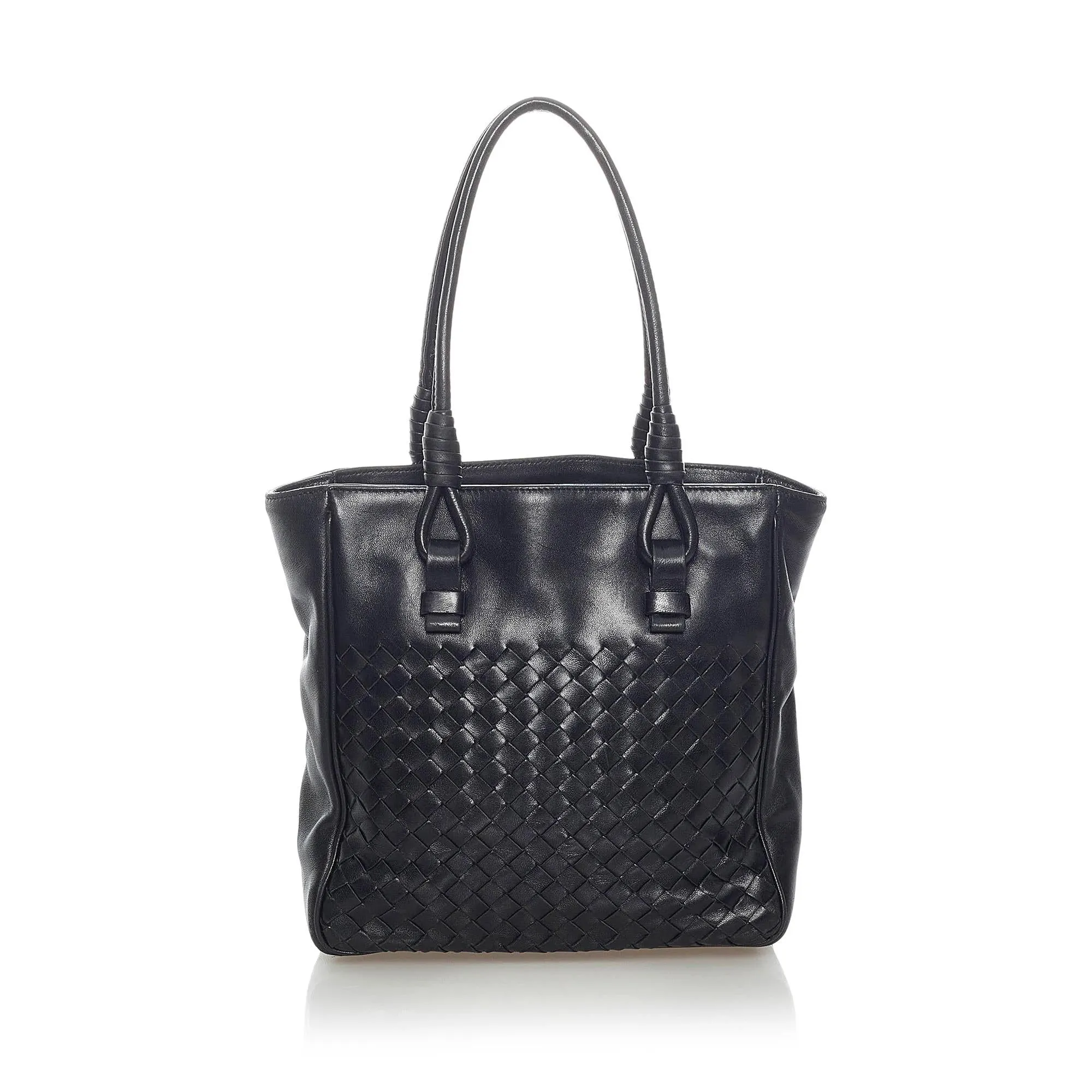 Bottega Veneta Intrecciato Leather Tote Bag (SHG-33094)