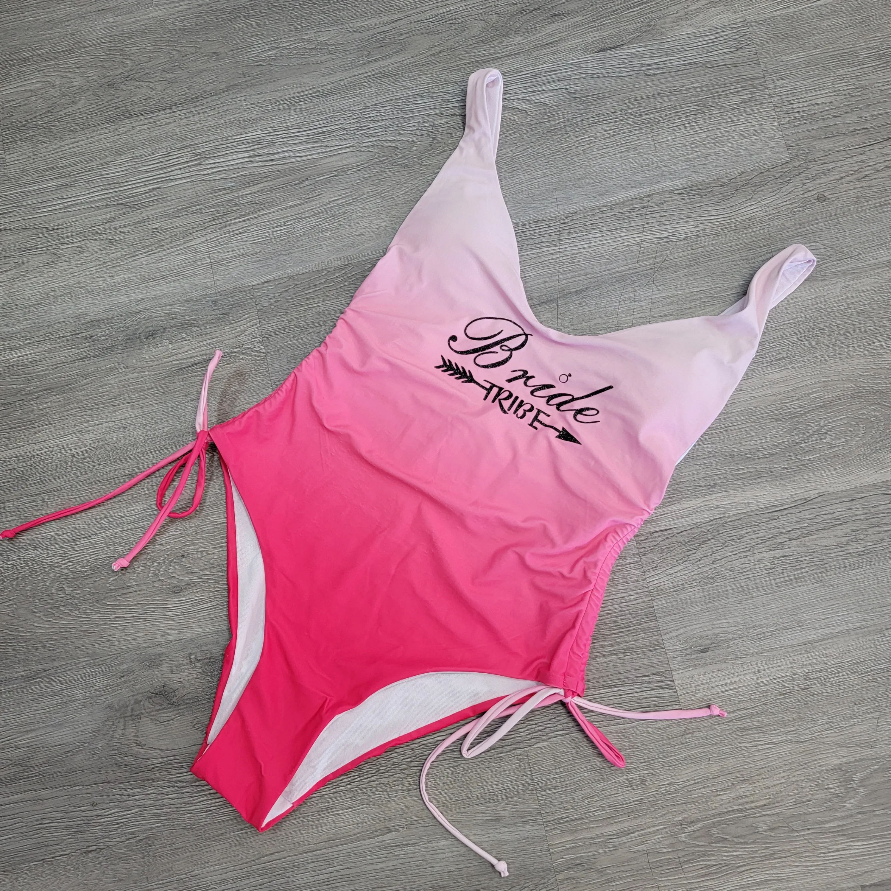 Bride Tribe Pink One Piece