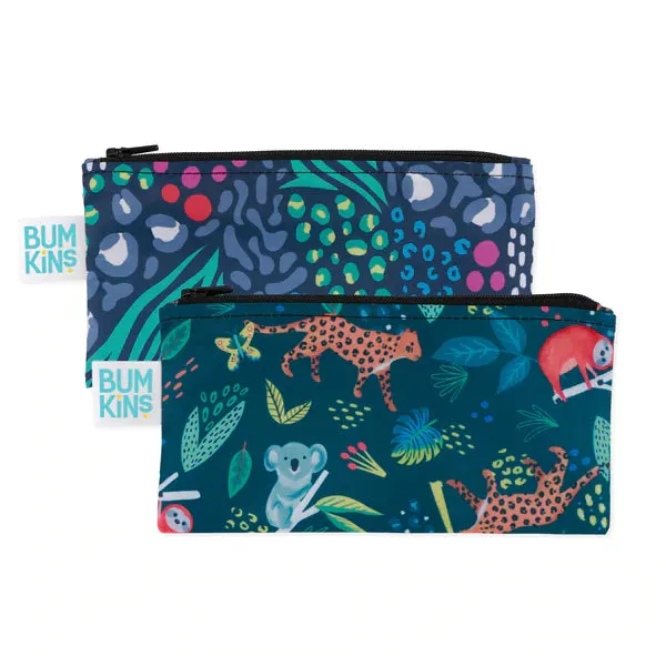 Bumkins Reusable Snack Bag - Twin Pack All Together Now