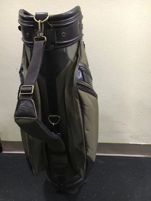 Burton Green Used Golf Cart Bag