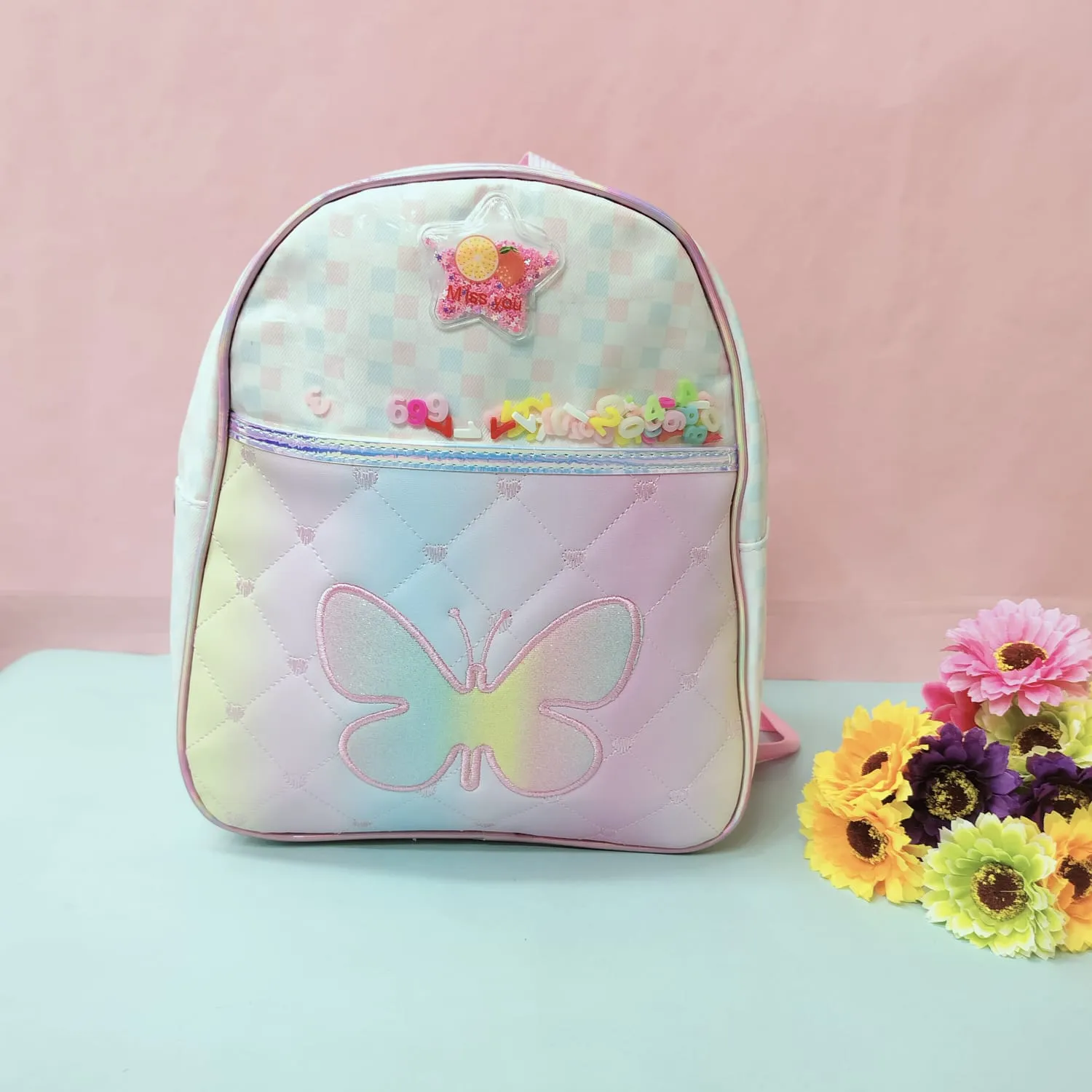 Butterfly Theme Mini Backpack.