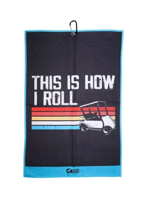 CA Waffle Golf Towels | How I Roll