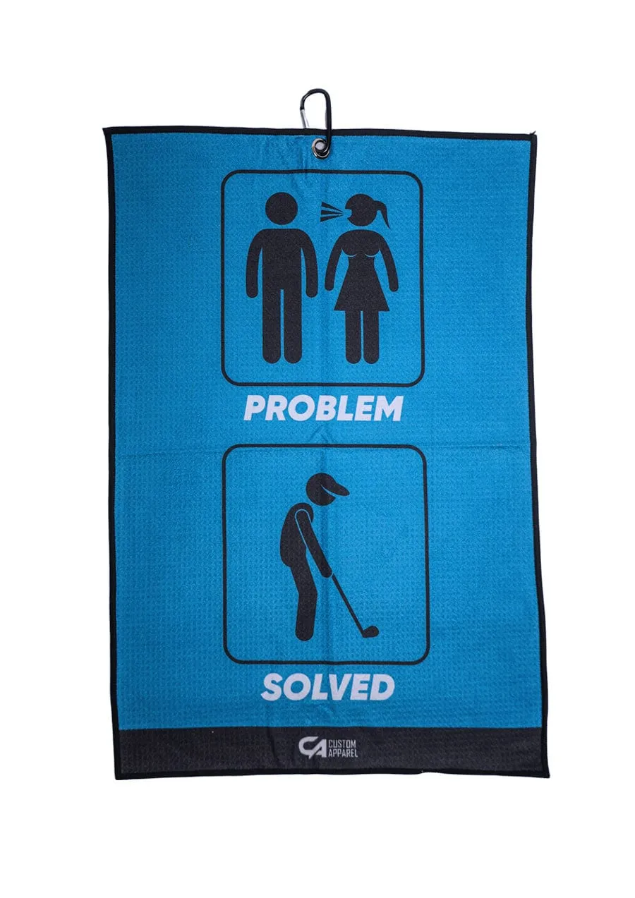 CA Waffle Golf Towels | Problem Solved