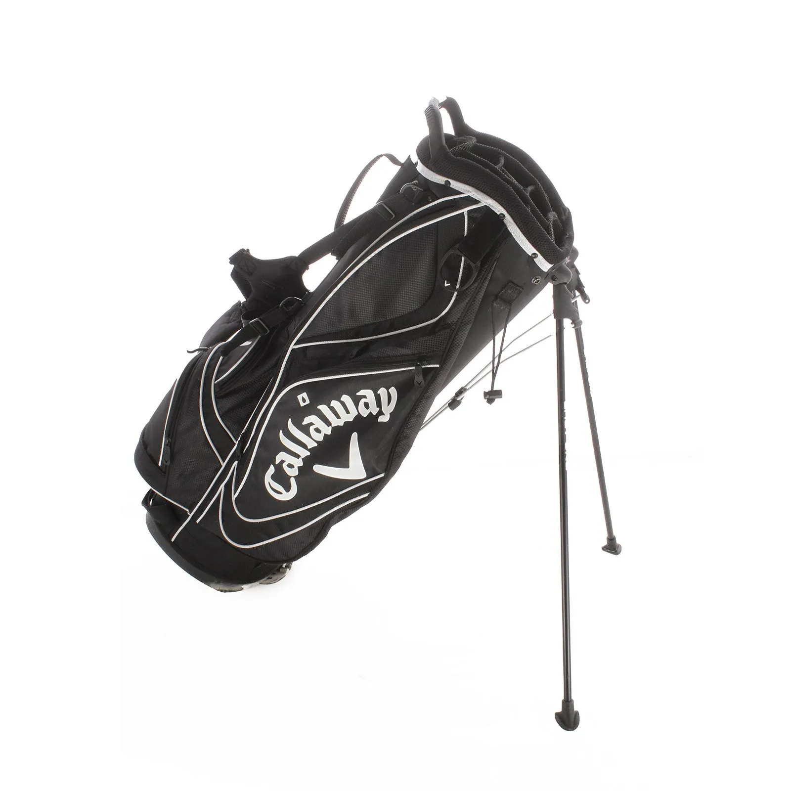 Callaway 14 Way Stand Bag - Black/White