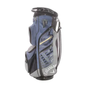 Callaway ChevOrg Cart Bag - Blue/Grey/Black