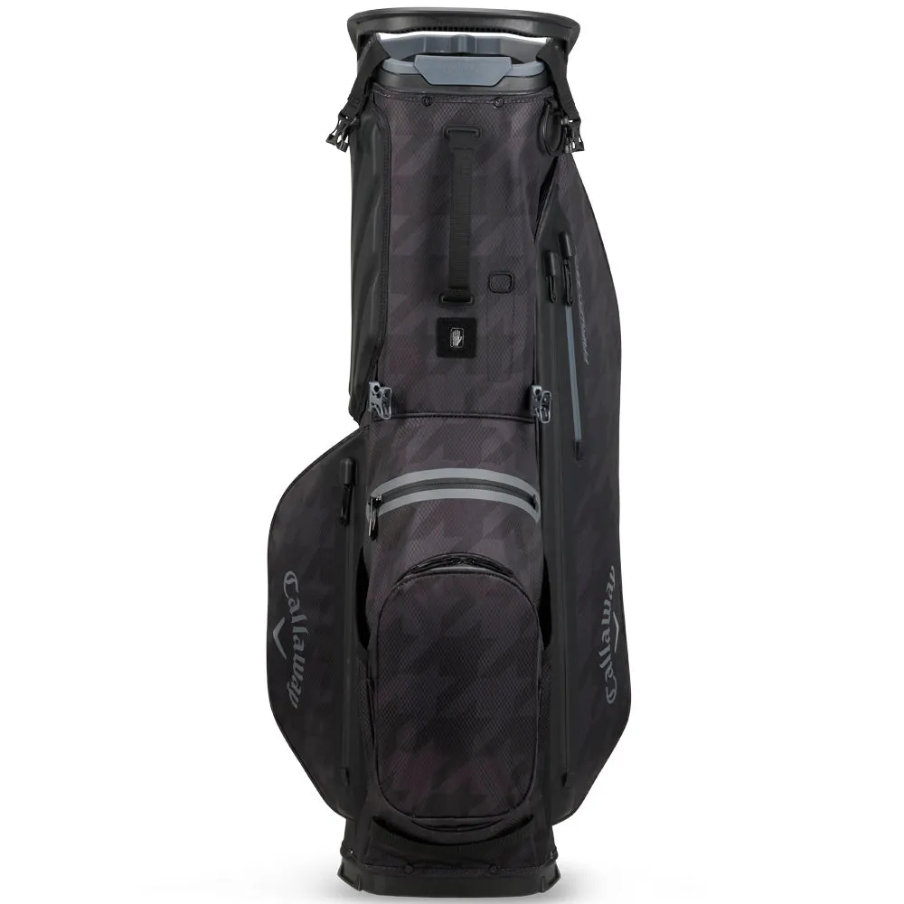 Callaway Fairway Plus HD Waterproof Stand Bag - Black Houndstooth