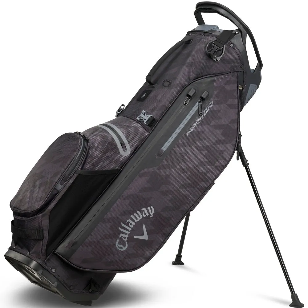 Callaway Fairway Plus HD Waterproof Stand Bag - Black Houndstooth