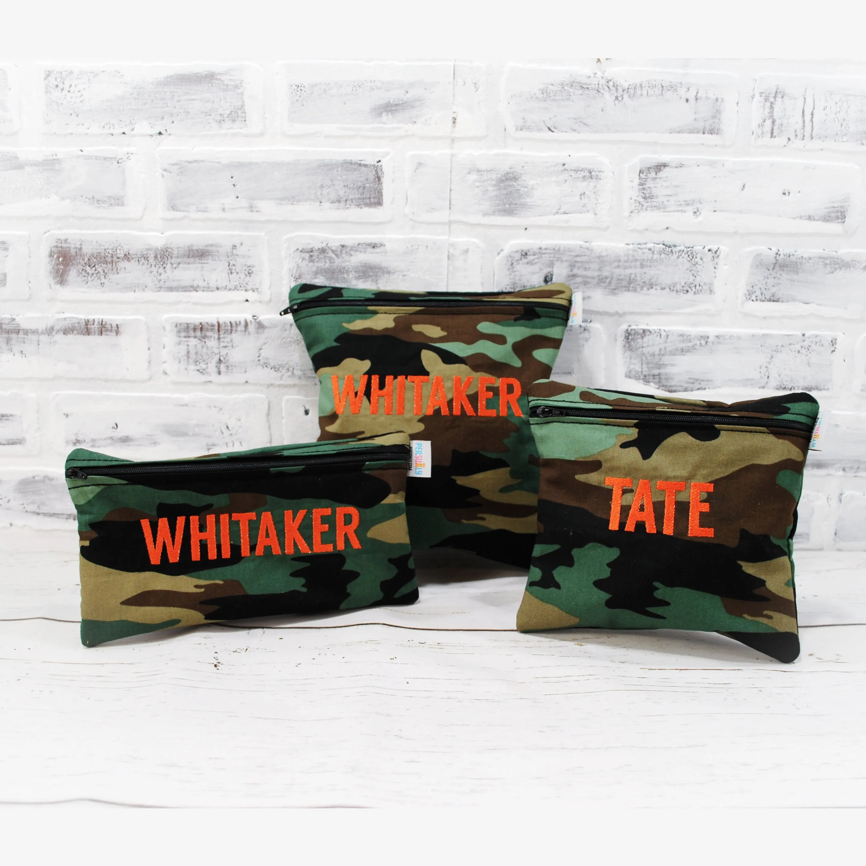 Camo Personalized Reusable Food Bag