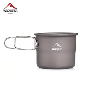 Camping Mug Outdoor Coffee Tea Aluminum Cup Tourism Tableware Picnic