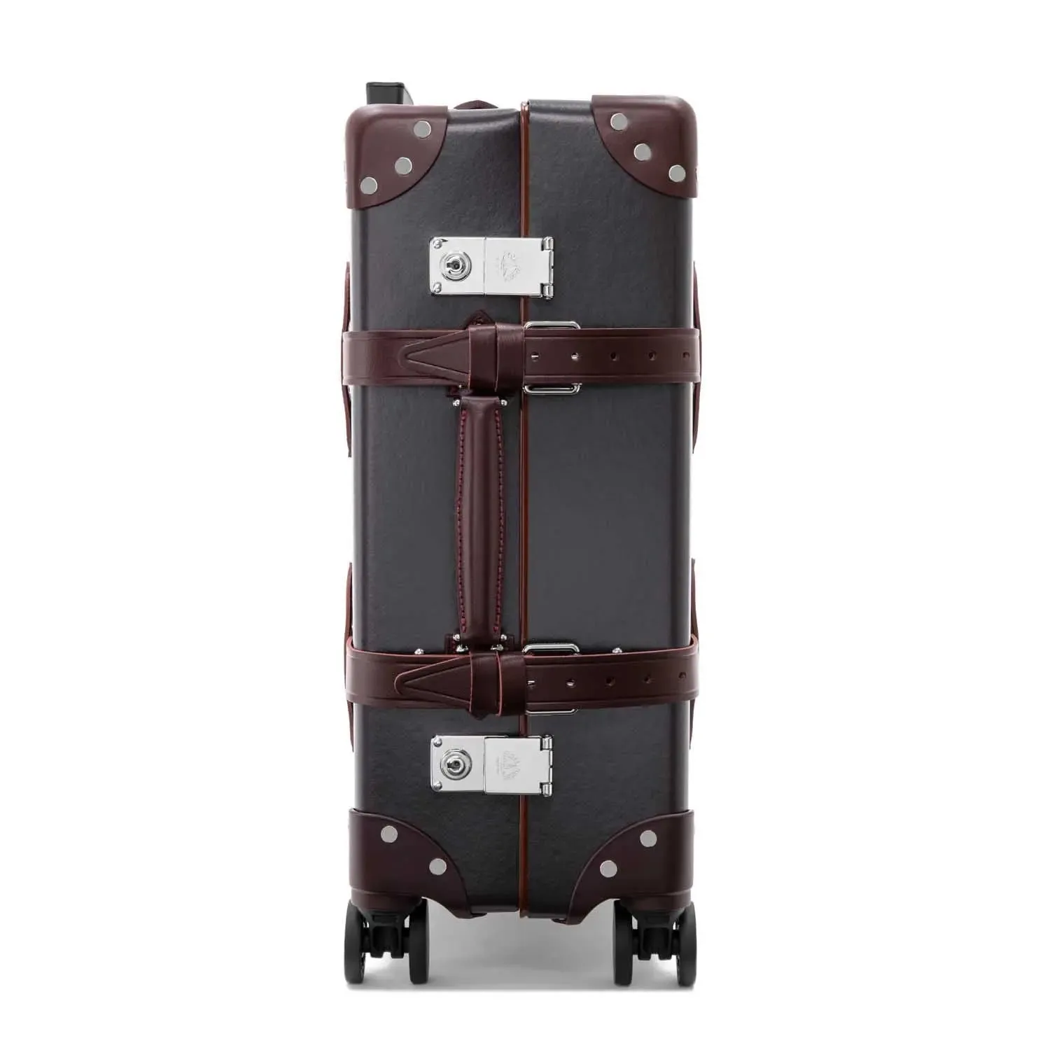 Centenary · Carry-On - 4 Wheels | Brown/Burgundy/Chrome