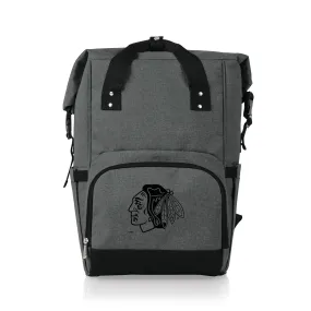 Chicago Blackhawks - On The Go Roll-Top Backpack Cooler