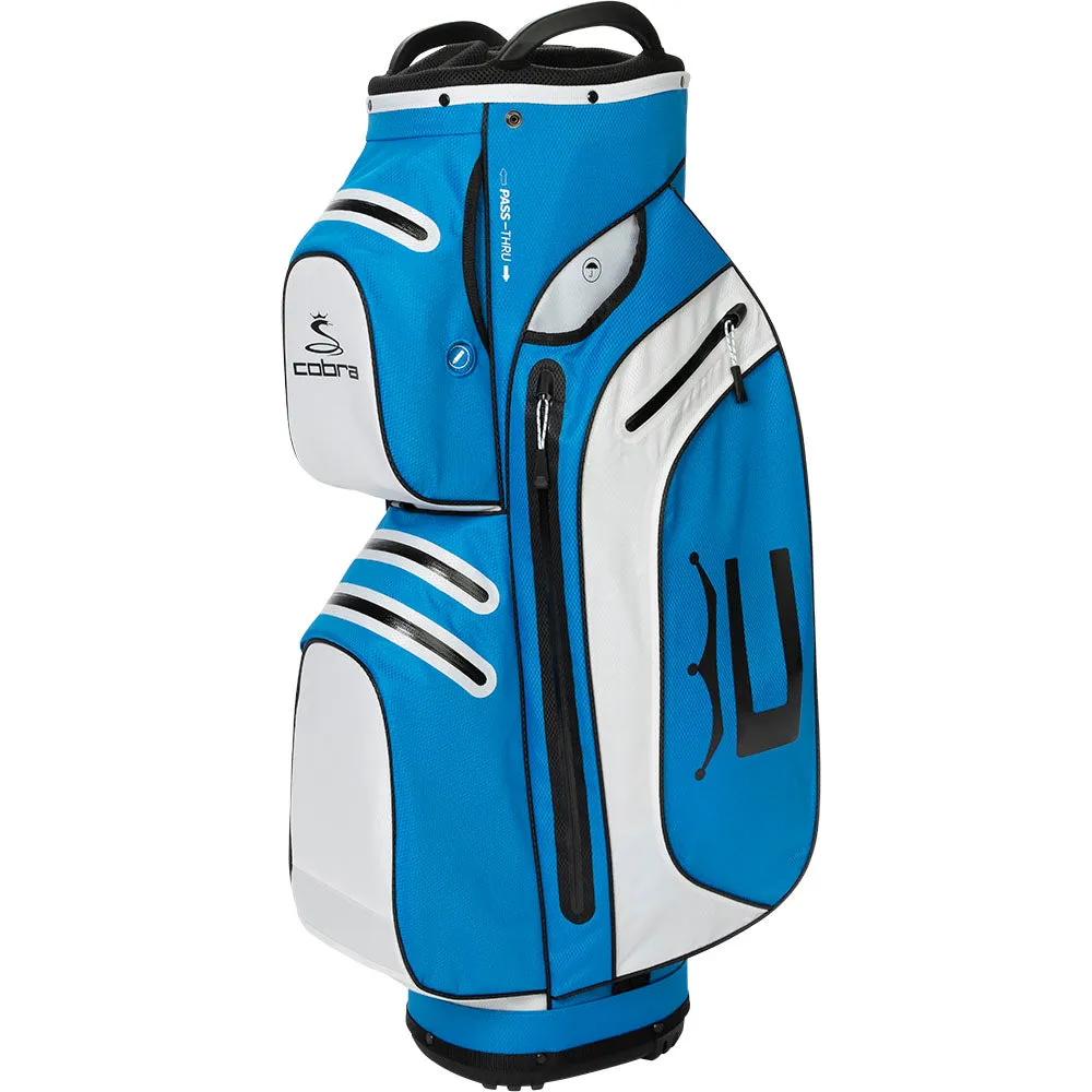 Cobra Ultradry Pro Waterproof Cart Bag - Electric Blue/White